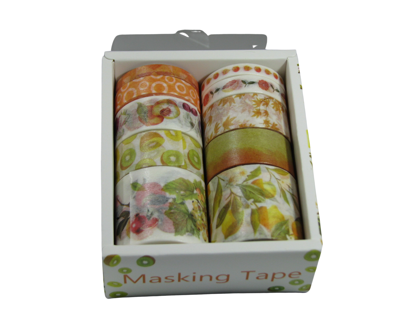 10 Pack Set of Washi Tape Rolls