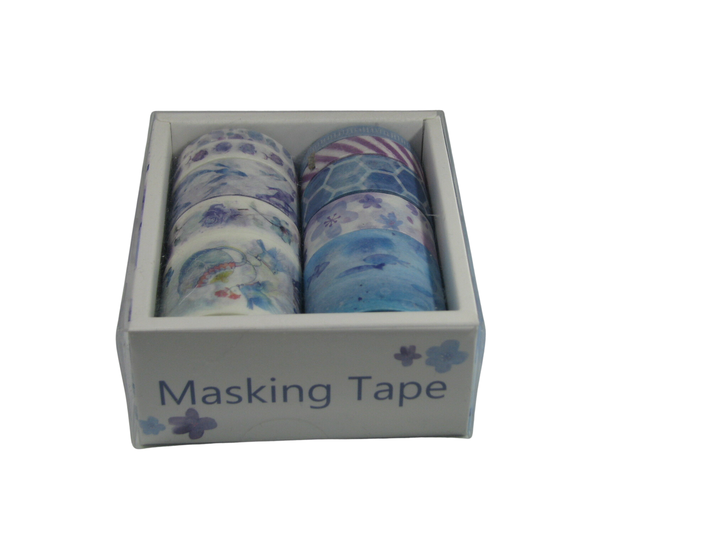 10 Pack Set of Washi Tape Rolls
