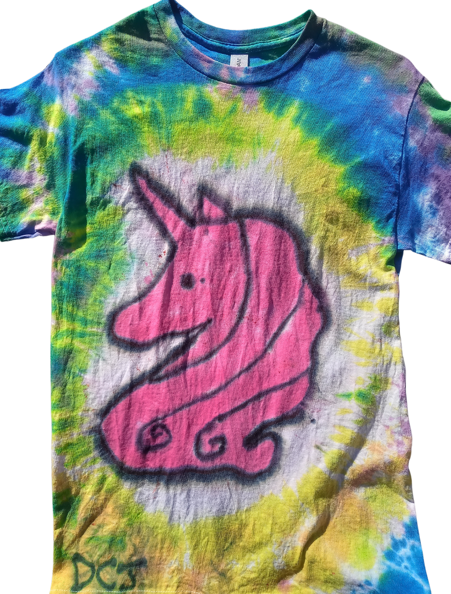 Pink Unicorn Tie Dye