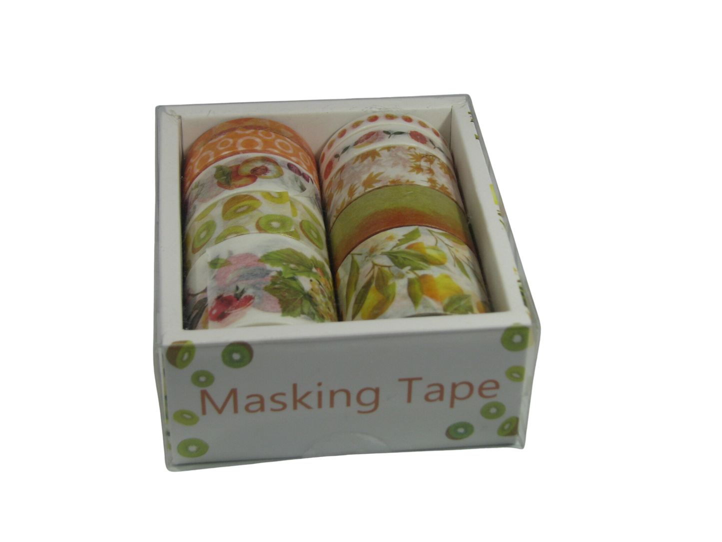 10 Pack Set of Washi Tape Rolls