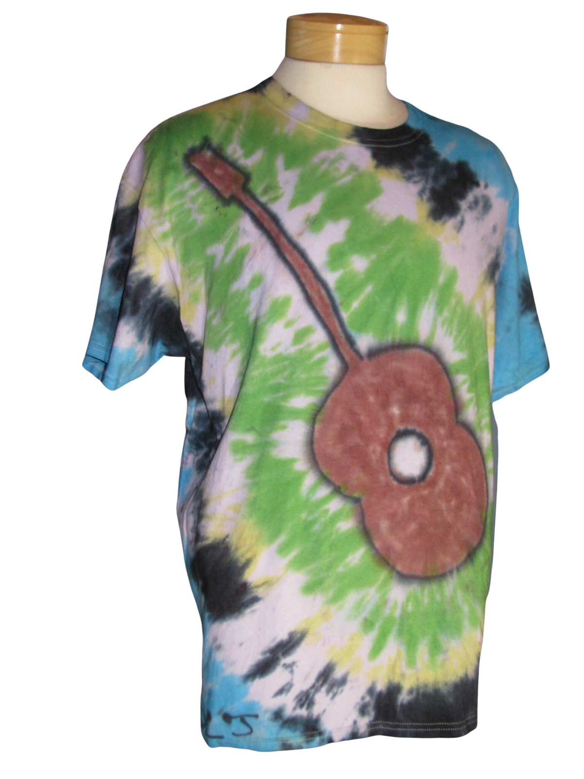 Guitar Design Tie Dye