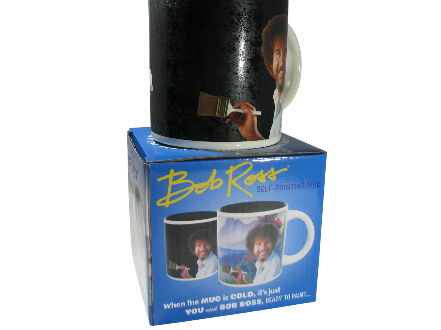 Heat Changing Bob Ross Mug