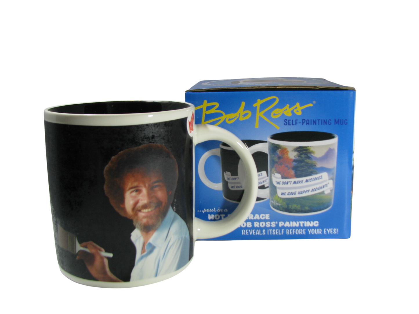 Heat Changing Bob Ross Mug