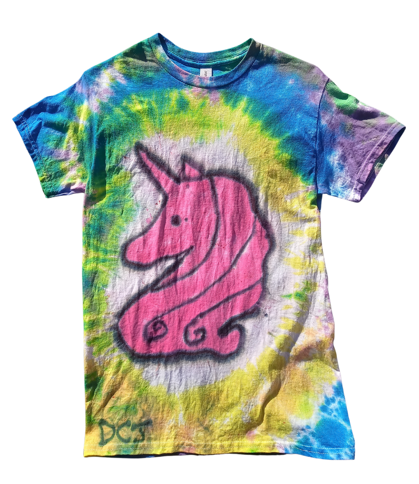 Pink Unicorn Tie Dye