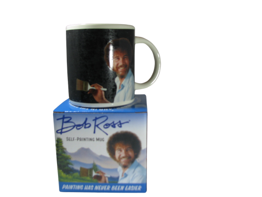 Heat Changing Bob Ross Mug